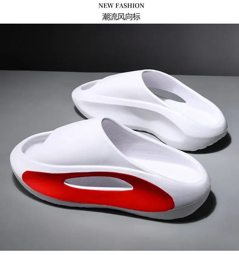 Men's New Design Summer Sliders Thick Sole Leisure Sliders