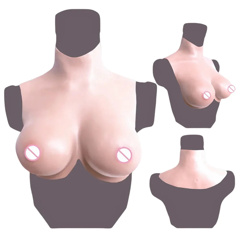 Artificial Silicone Breast Plate Realistic Trans/Crossdress