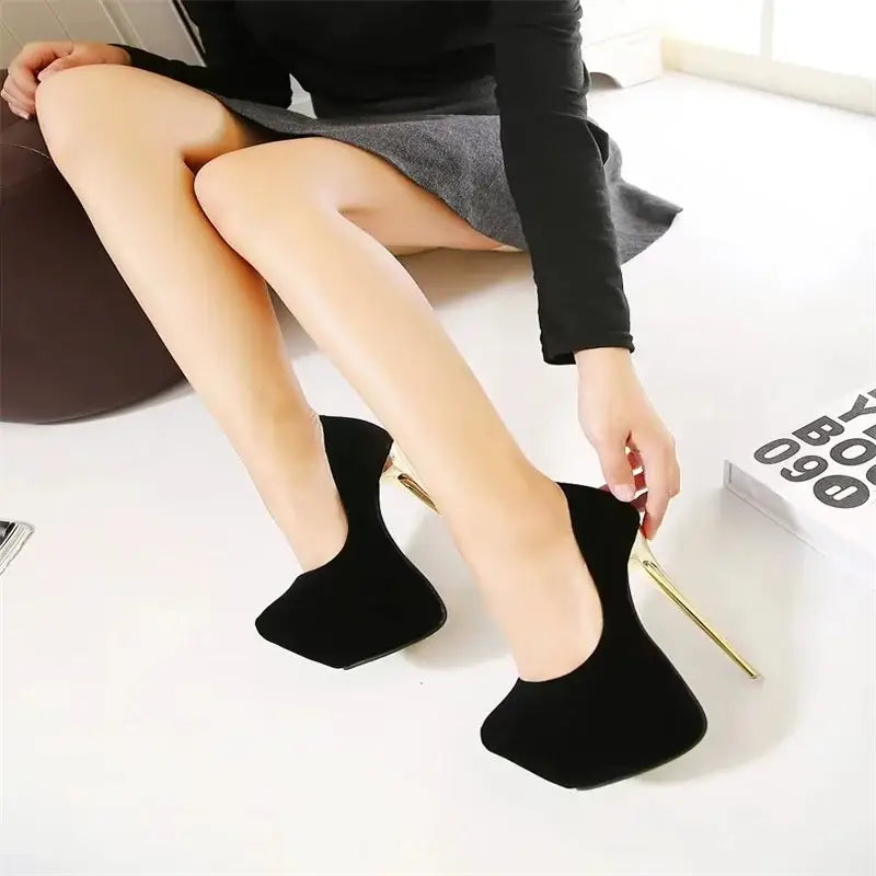 Super High Heel Platform Womens Shoes