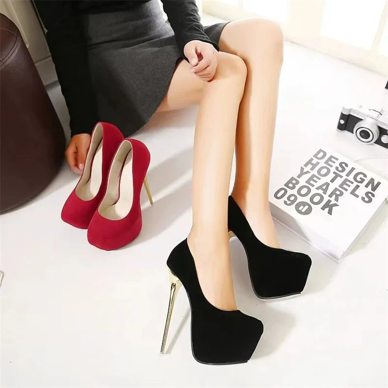 Super High Heel Platform Womens Shoes - Pleasures and Sins   Pleasures and Sins