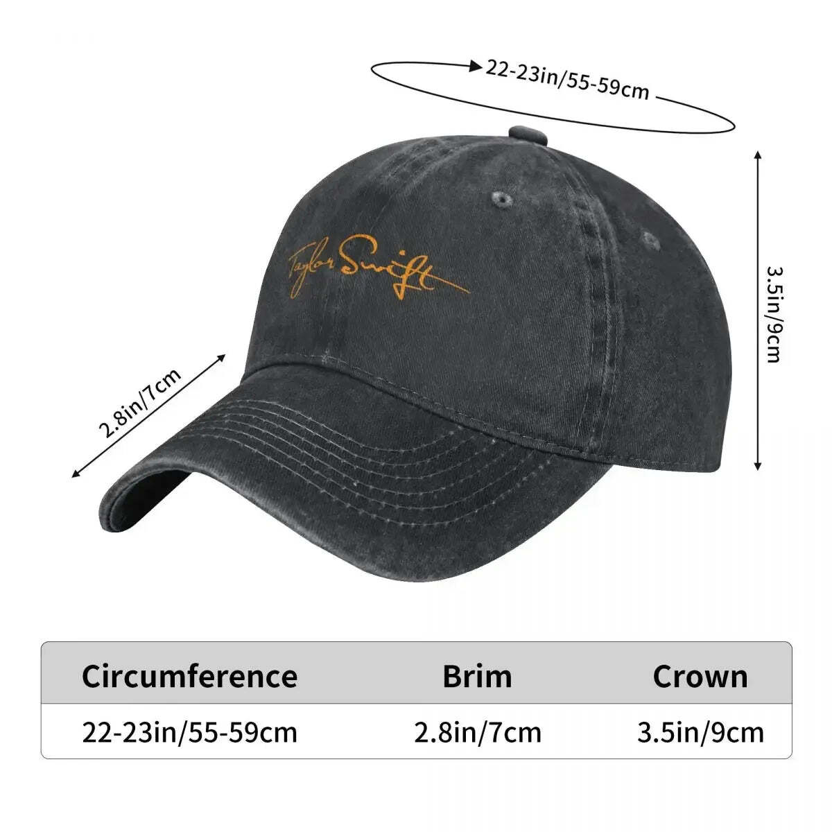 2024 Taylor Swifts Baseball Cap cotton Adjustable Casual Cap - Pleasures and Sins   Pleasures and Sins