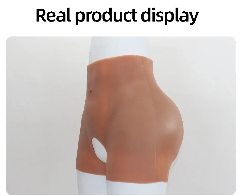 Fake Silicone Buttocks Artificial Big Bum and Hips