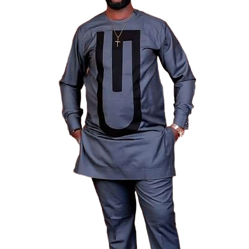 African Ethnic Print Casual Men’s Suit for Style