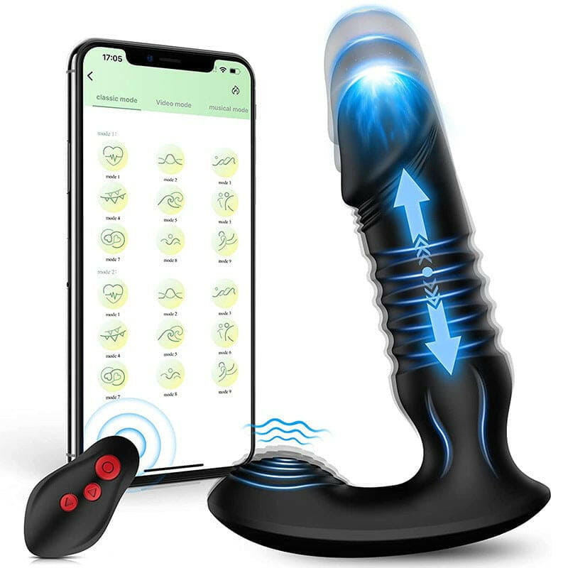 App Remote Controlled Butt Plug offers wireless fun with a sleek ergonomic design.