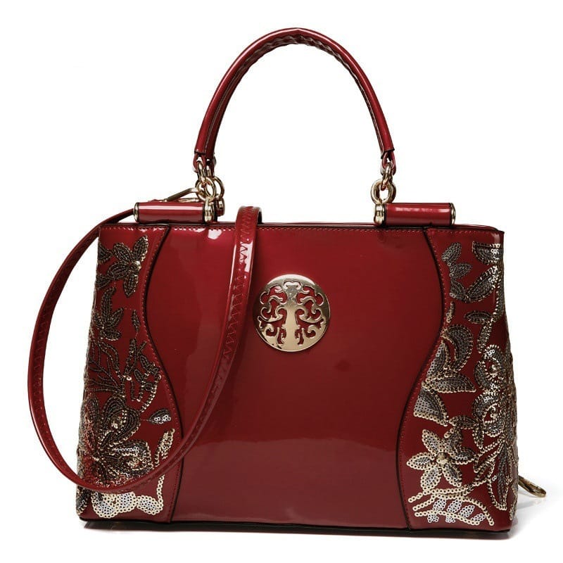 Women’s Patent Leather Handbag