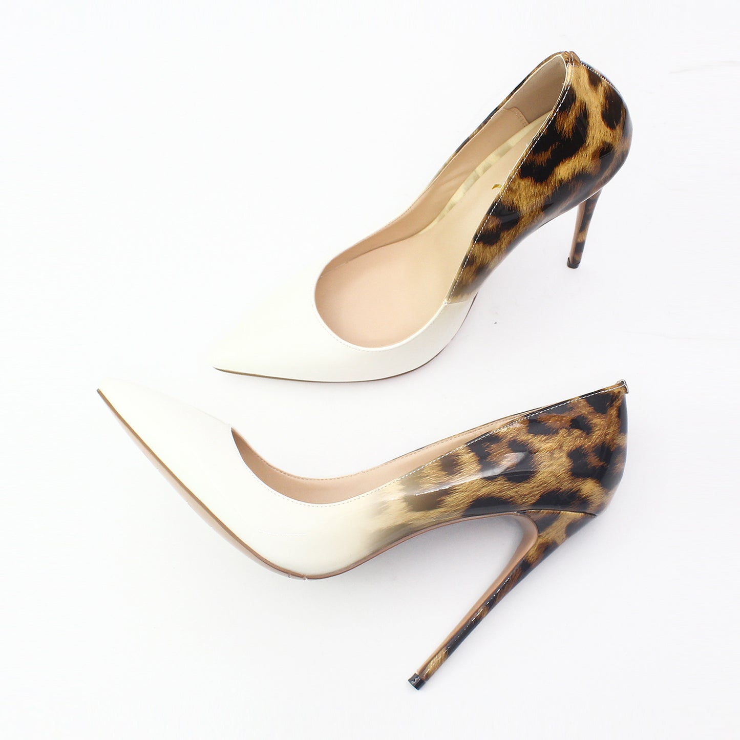 Animal Print Pointed Toe High Heel Shoes - Pleasures and Sins   Pleasures and Sins