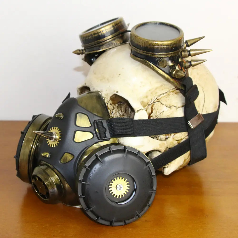 Masque à Gaz Cosplay Steampunk