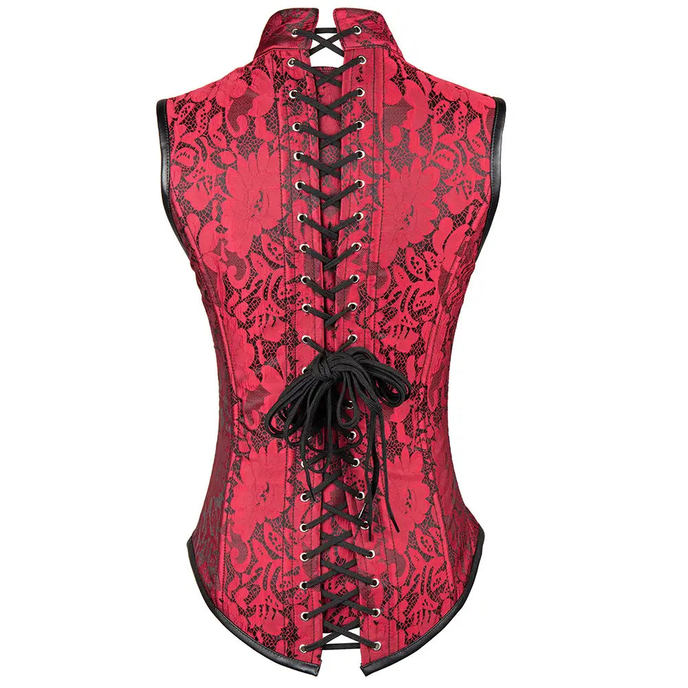 Corset punk à épaules