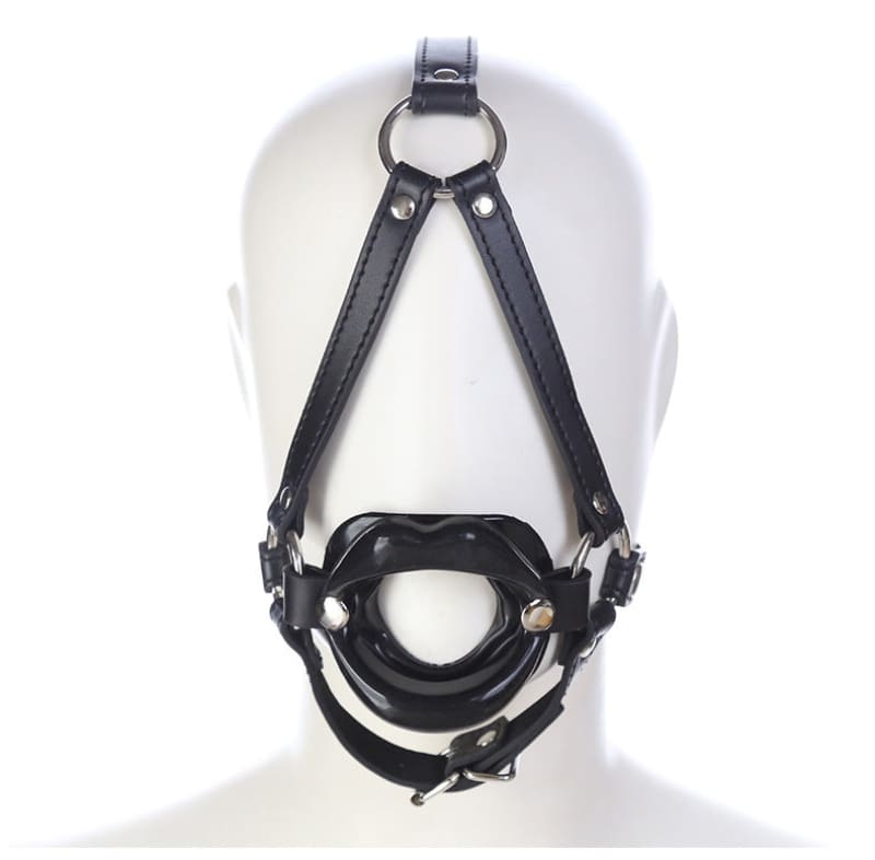 Bondage Mouth Opener Leather Toy - Pleasures and Sins   Pleasures and Sins