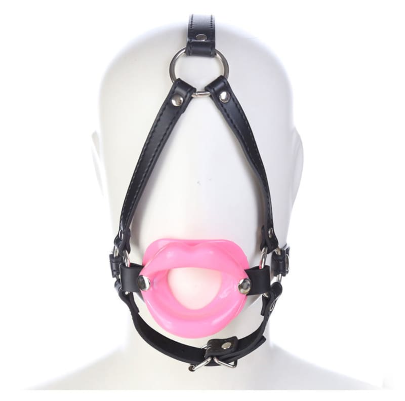 Bondage Mouth Opener Leather Toy - Pleasures and Sins   Pleasures and Sins