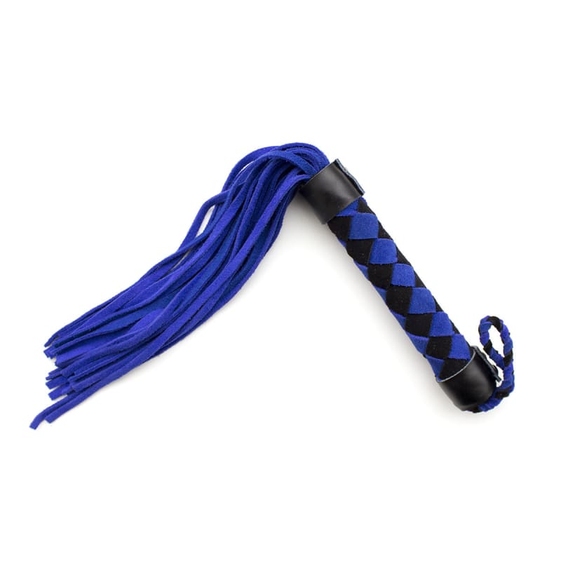 Bondage Real Leather Whip - Pleasures and Sins   Pleasures and Sins