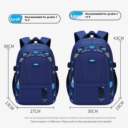 Breathable Light Negative Large Capacity Schoolbag