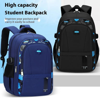 Breathable Light Negative Large Capacity Schoolbag