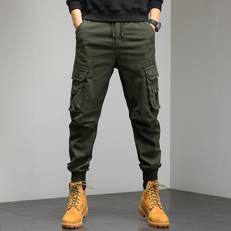 Mens Multi-pocket Casual Slim Fit CargoPants