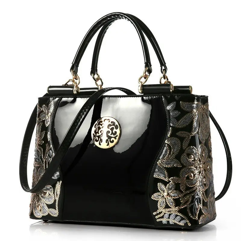 Women’s Patent Leather Handbag