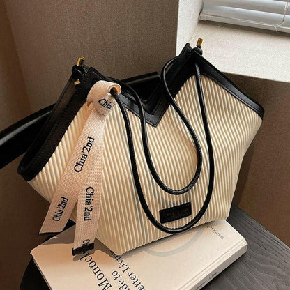 Casual Luxury Fashion Student Shoulder Tote Bag