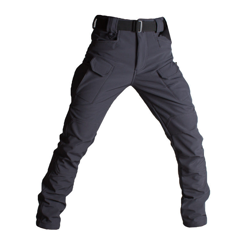 Shell Tactical Pants Mens Business Shirt Fleece Stylish  Work Trousers