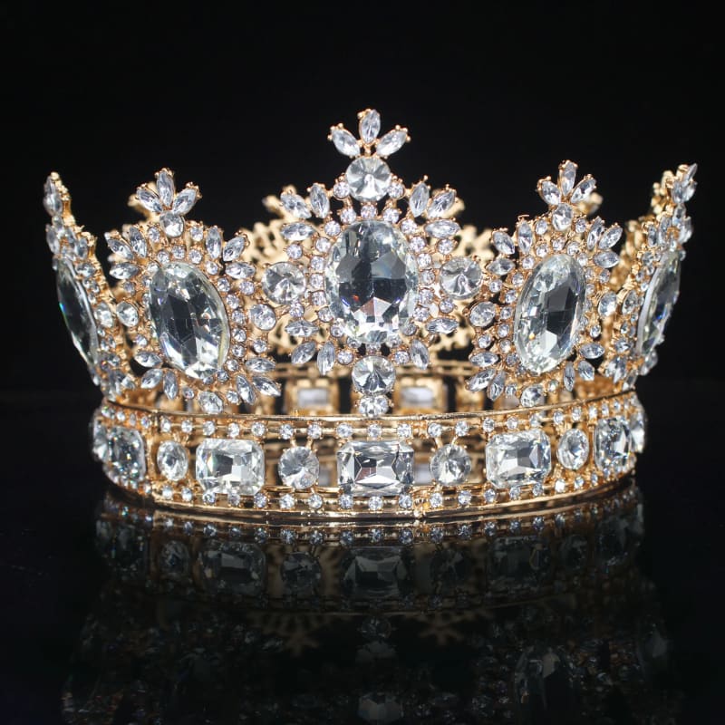 Crystal Bridal Crown Headpiece Wedding Jewelry