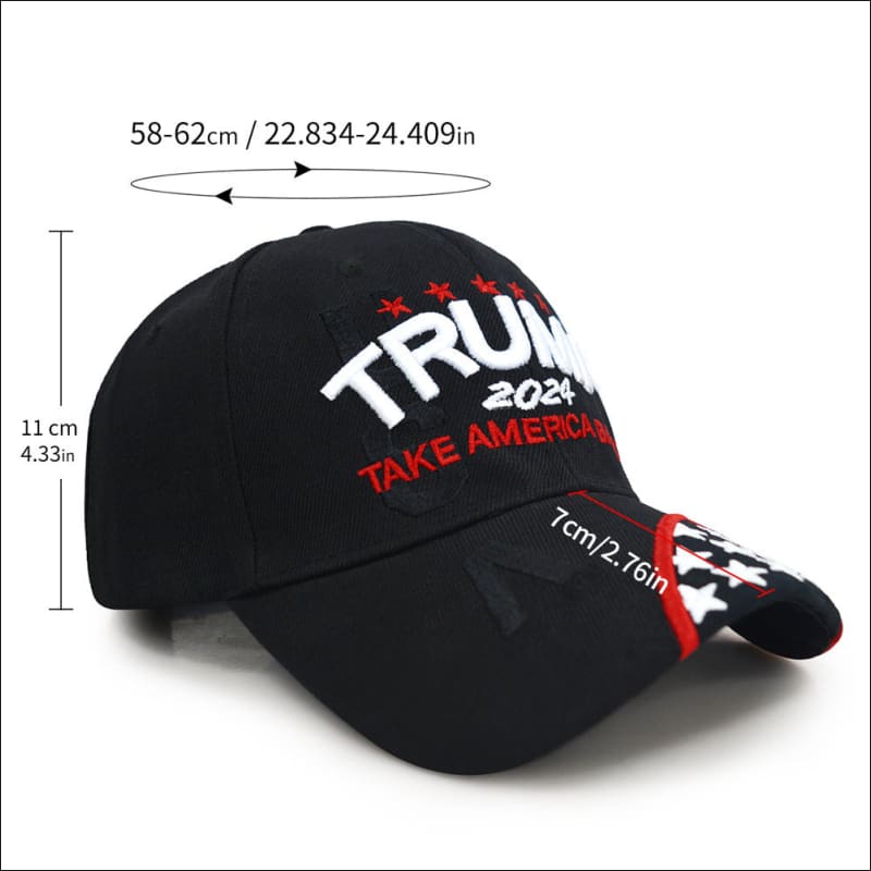 Donald Trump Take America Back Embroidered Baseball Cap