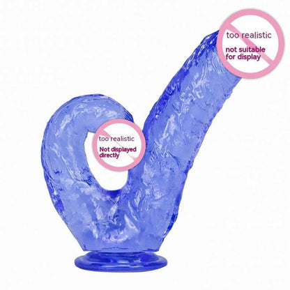 Double Headed Womens PVC Butt Plug with Suction Cup