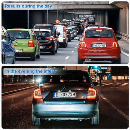 Comparison of traffic conditions during daytime and nighttime.