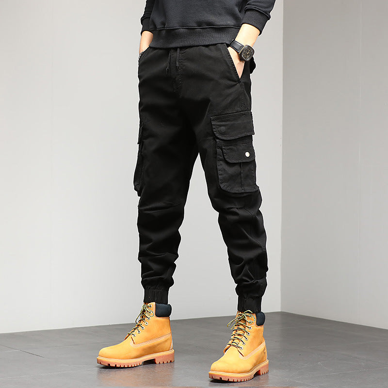 Mens Multi-pocket Casual Slim Fit CargoPants