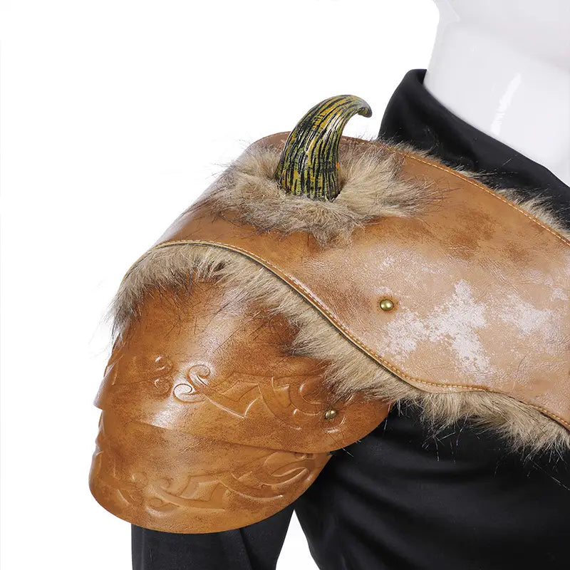 Men’s Medieval Viking Armor Shoulder Armour With Faux