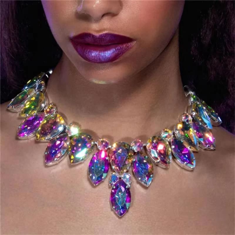 Exaggerated Crystal Large Women’s Luxury Rhinestone