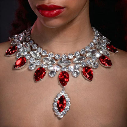 Exaggerated Crystal Large Women’s Luxury Rhinestone