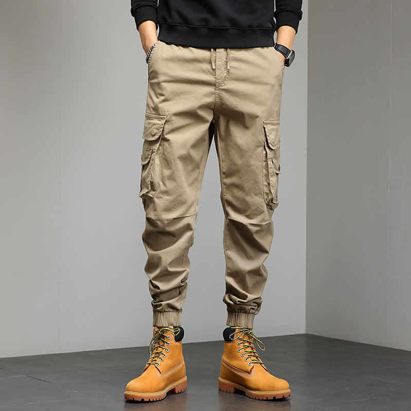 Mens Multi-pocket Casual Slim Fit CargoPants