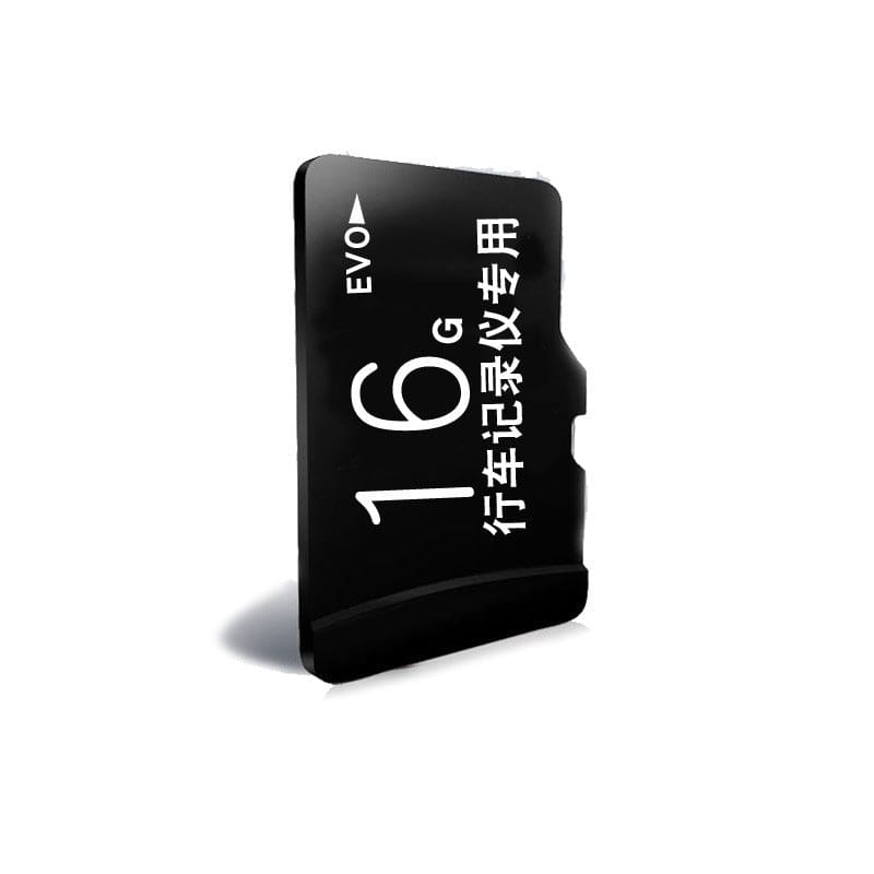 Black microSD memory card with 16G capacity and Chinese characters.