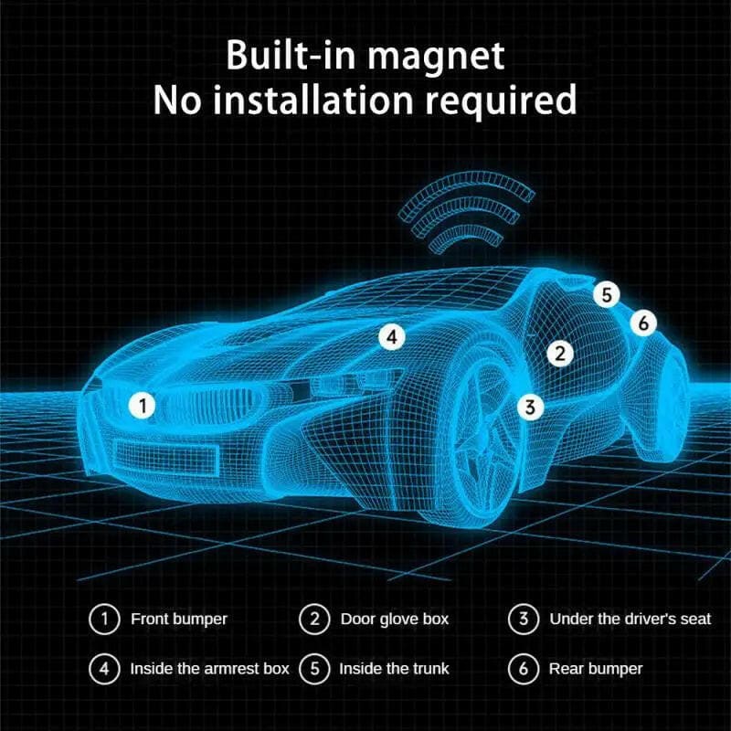 GPS Mini Locator Tracker Small Magnetic Device