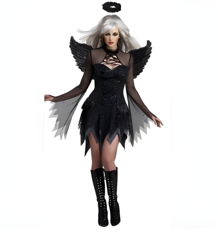 Halloween Angel Costume with Halo for All Occasions