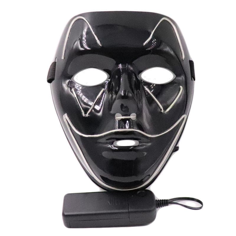 Halloween Decoration Light Up Mask for Spooky Style Bat