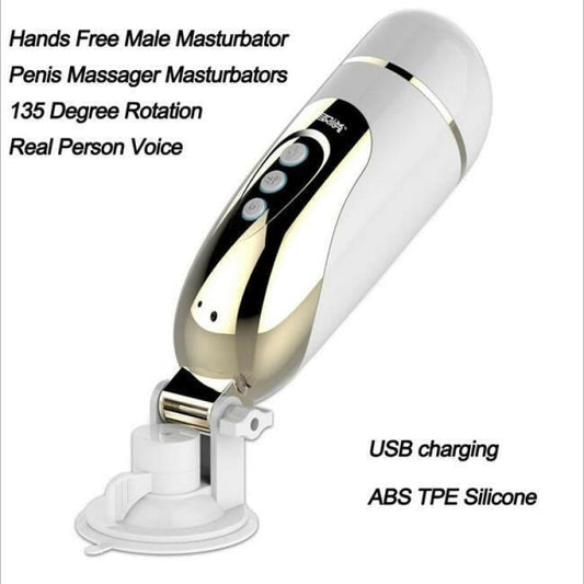 Hands Free Male Masturbator Artificial Vagina Sex Toy