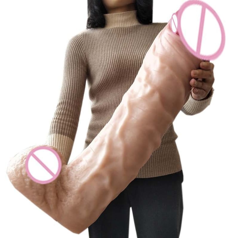 Huge 21 Inch Realistic Dildo Giant Massive Toy