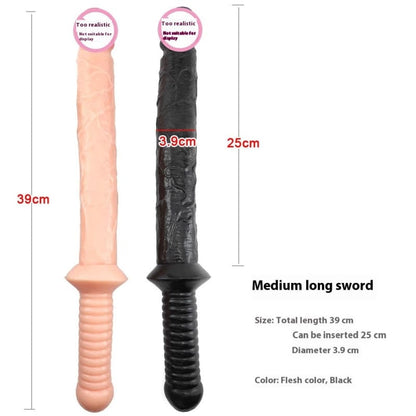 Huge Dildo Sword Weapon Modeling Simulation Dildo Sex Toy