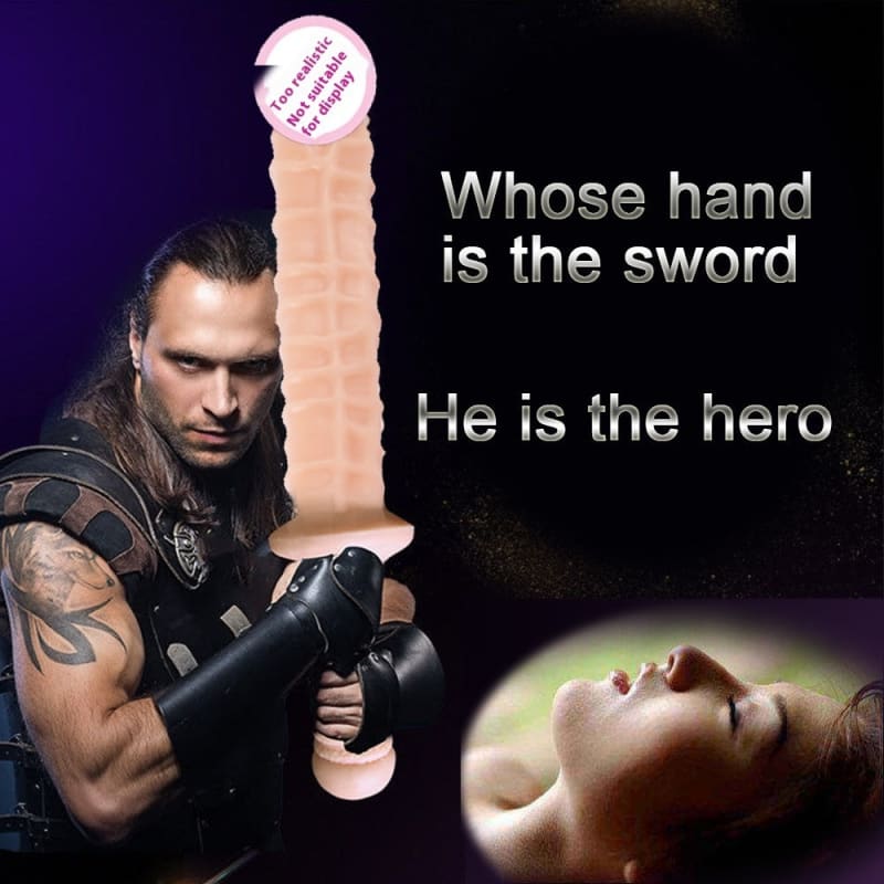 Huge Dildo Sword Weapon Modeling Simulation Dildo Sex Toy