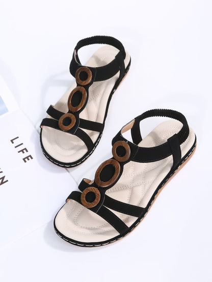 Ladies Bohemian Design Ankle Fasten Sandals