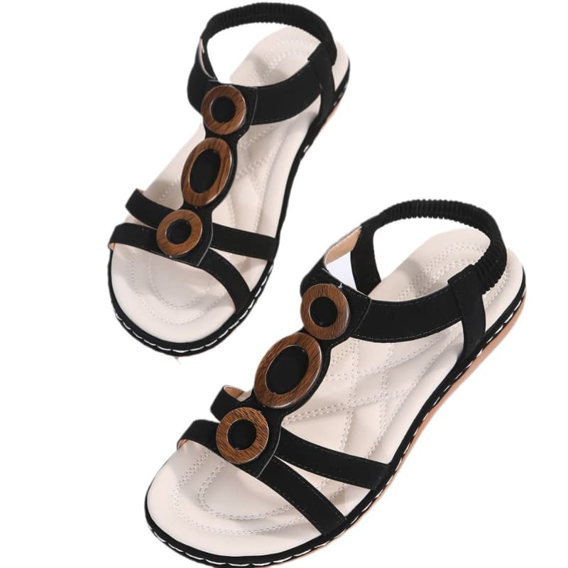 Ladies Bohemian Design Ankle Fasten Sandals