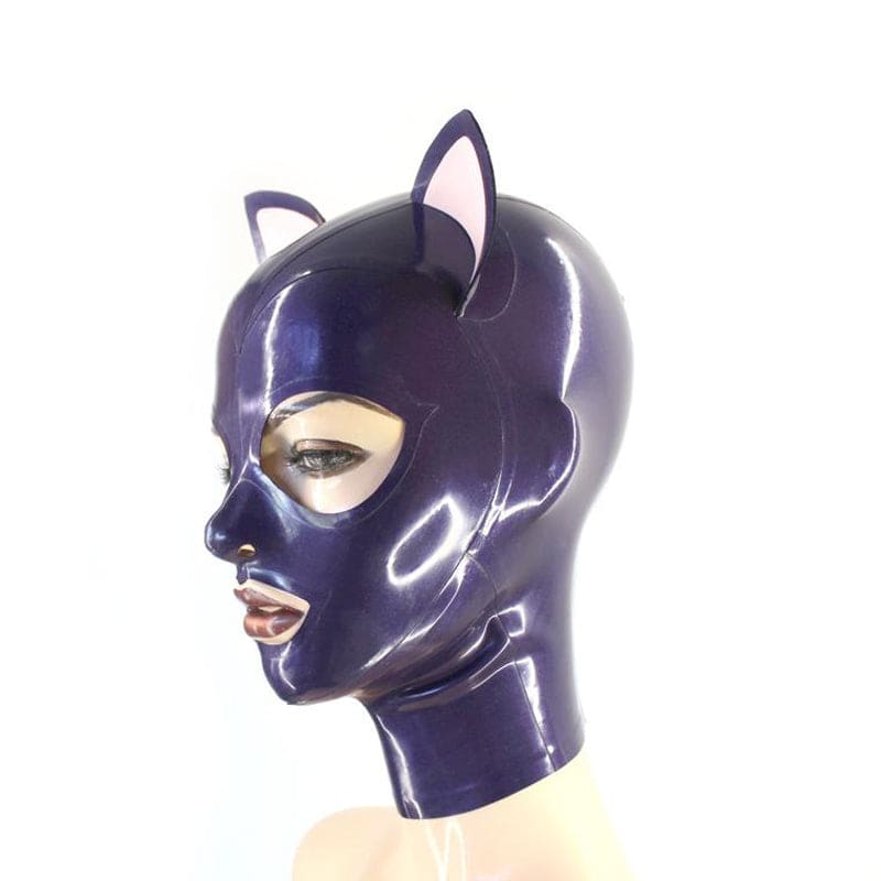 Ladies Latex Animal Mask - Pleasures and Sins