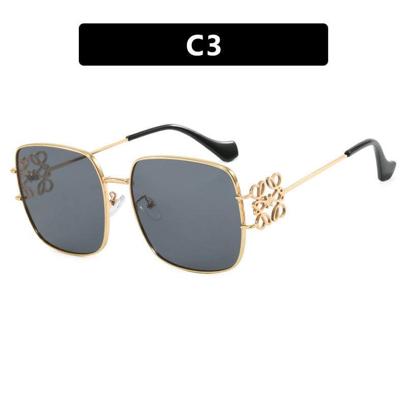 Personalized Simple Sunglasses for Versatile Fashion Gold