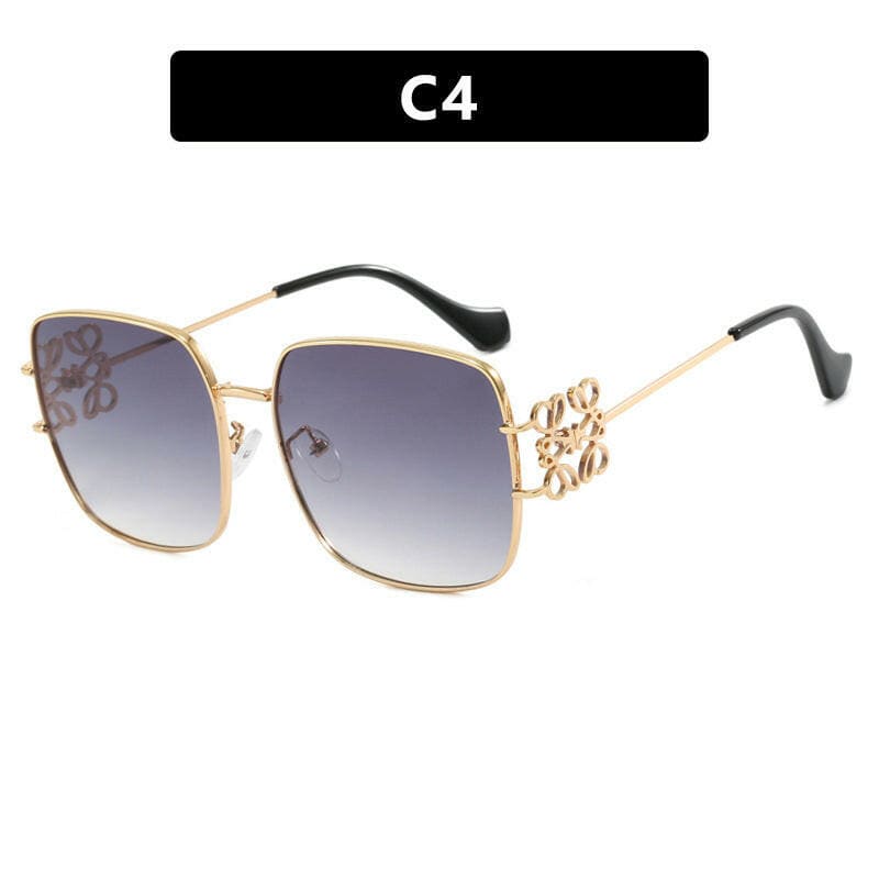 Personalized Simple Sunglasses for Versatile Fashion Gold