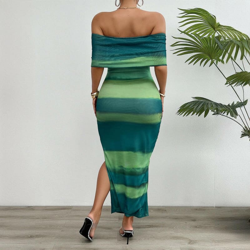 Ladies Green Strapless Dress for Every Occasion