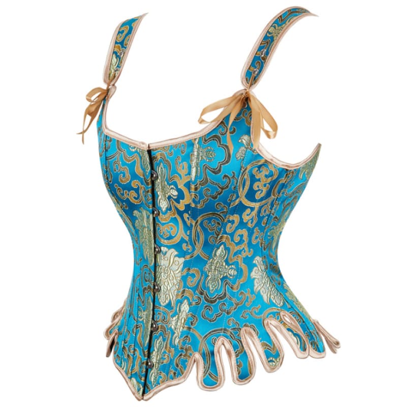 Ladies Renaissance Style Steampunk Retro Lace Corset