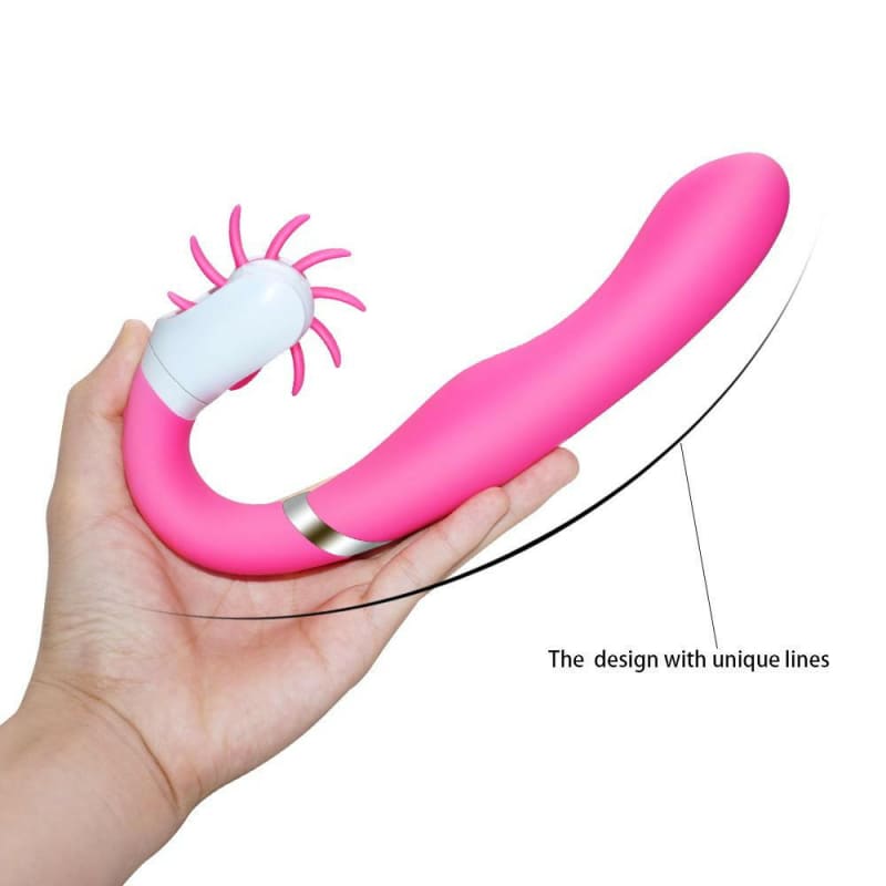 Ladies Vibrator with Unique Brush Design for Stimulation