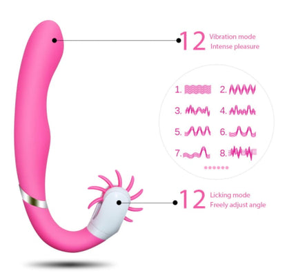 Ladies Vibrator with Unique Brush Design for Stimulation