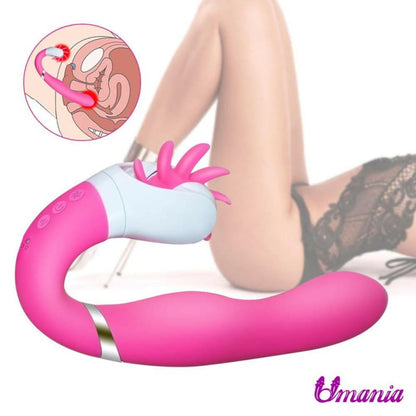 Ladies Vibrator with Unique Brush Design for Stimulation