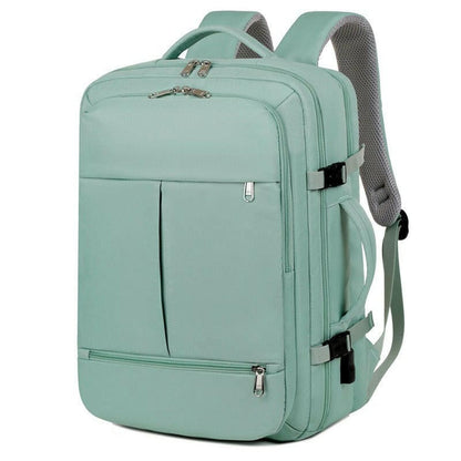 Large Capacity Backpack with Multiple Pockets and Zippers