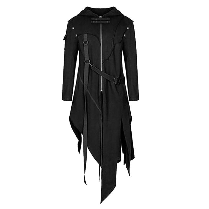 Long Steampunk Victorian Style Mens Button Front Tail Coat - Pleasures and Sins   Pleasures and Sins